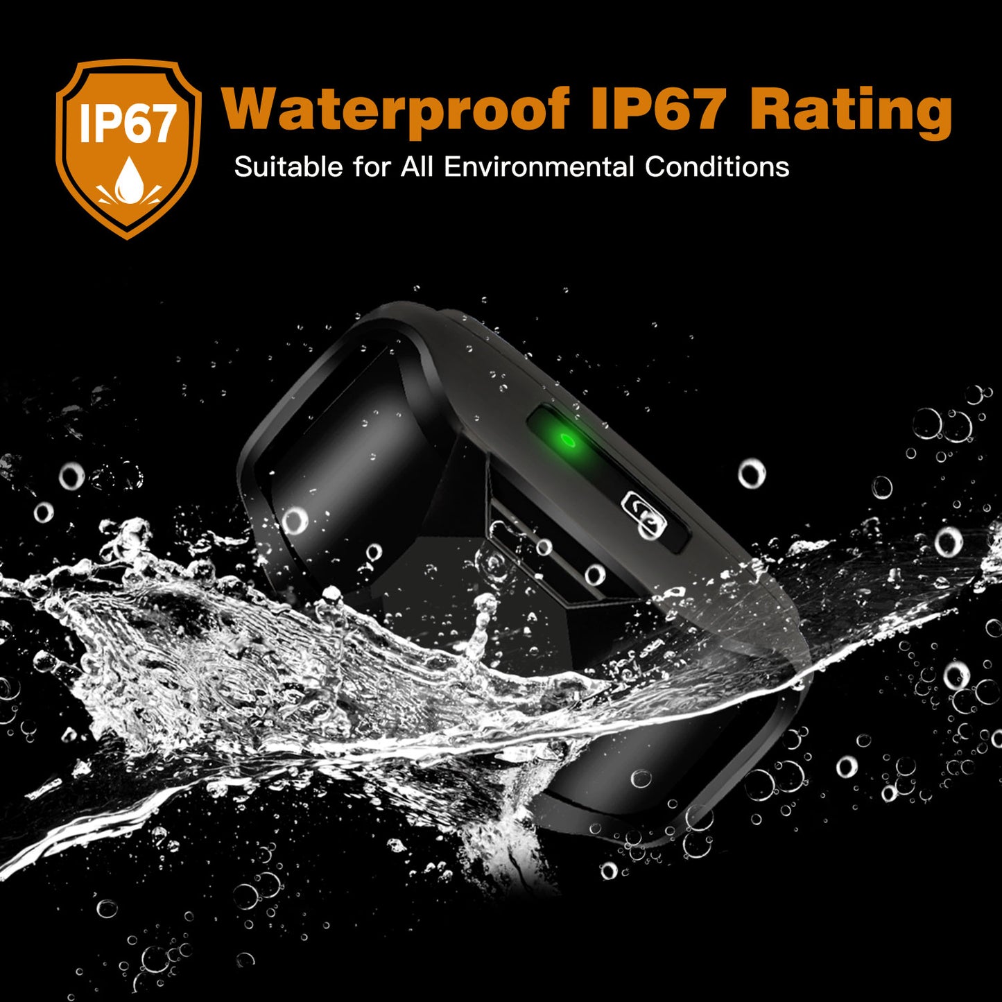 Waterproof Dog Training Collar with Remote – 3300Ft Range, Shock & Vibration for Small, Medium & Large Dogs (5–120 lbs)