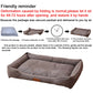 Four-Season Large Dog Bed – Waterproof, Bite-Resistant Pet Sofa Bed for Dogs & Cats, Soft Thick Mattress for Indoor Comfort
