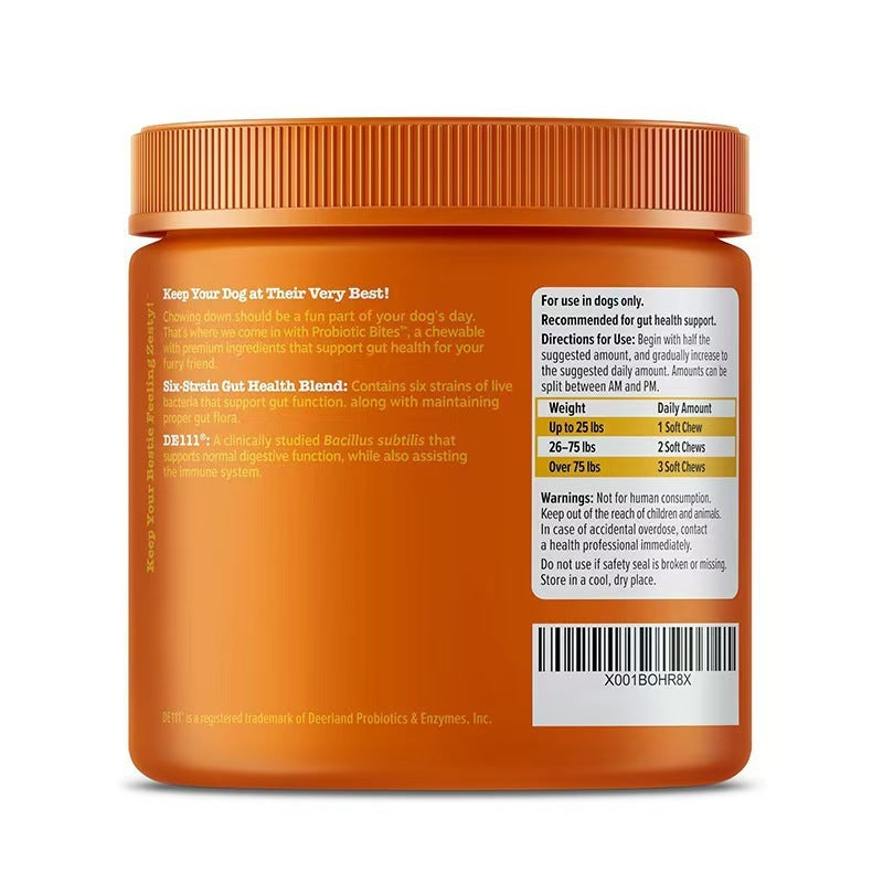 315g Probiotic Chews for Dogs & Cats – Digestive Support & Intestinal Health