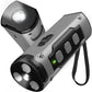 Ultrasonic Dog Bark Control Device – 3-Head Deterrent with LED Flashlight
