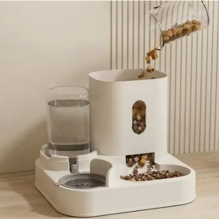Automatic Pet Feeder & Water Dispenser – Large Capacity for Dogs & Cats