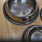 Basics Stainless Steel Non-Skid Pet Dog Water And Food Bowl, 2-Pack (10 x 2.8 Inches), Each Holds Up to 4 Cups